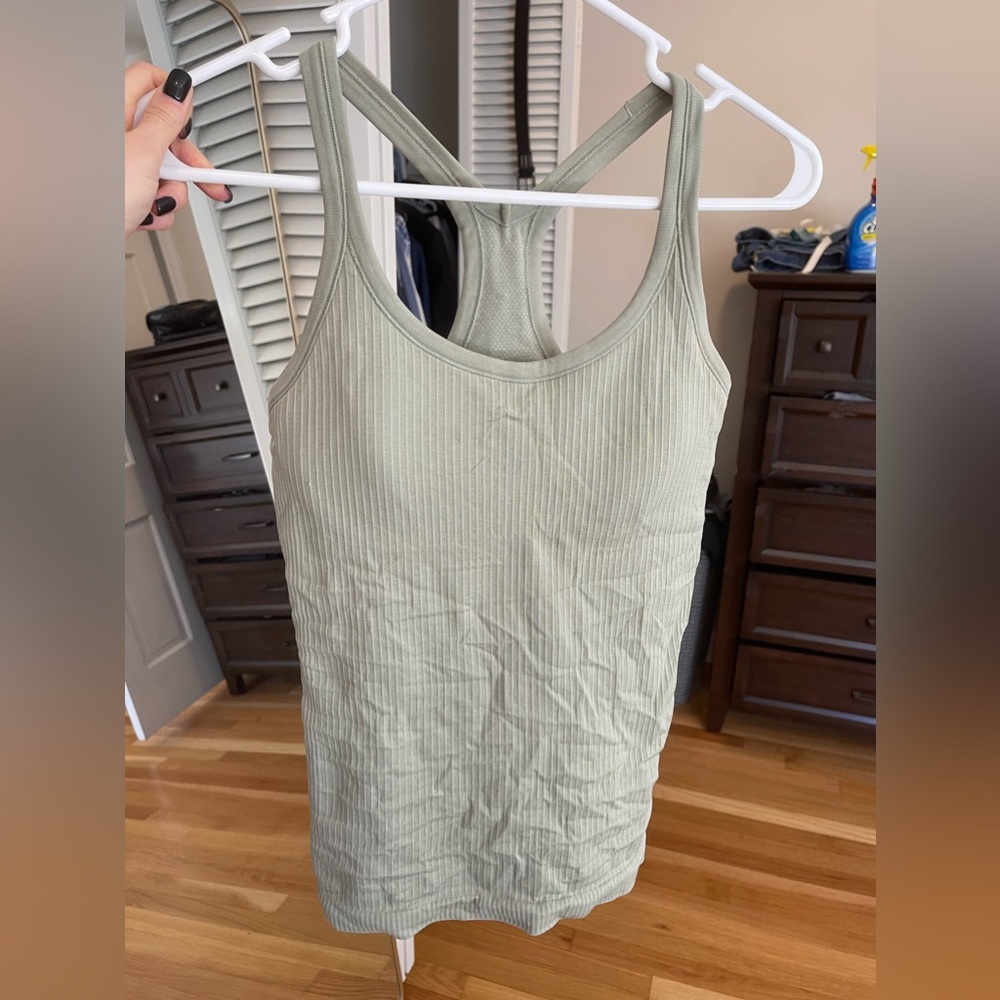 lululemon ebb to street tanktop size 6